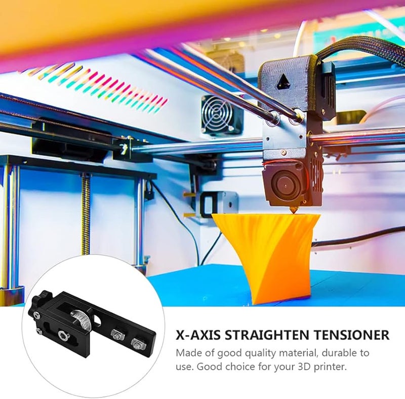 Black 3D Printer Belt Tensioner Compatible with CR10 3 Accessories Stretch Parts - Image 3